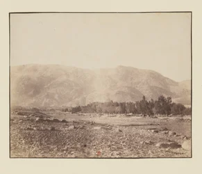 Vue 5 - Paysage de Perse Les monts Elbourz près de Téhéran